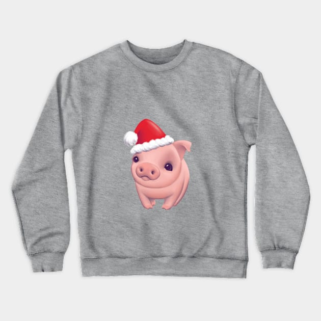 Little Pig Crewneck Sweatshirt by JoanTatley